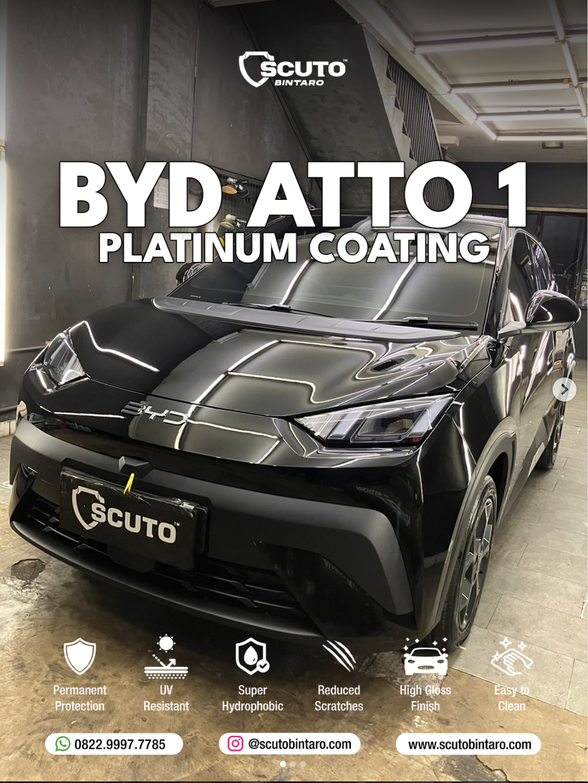 PPF Paint Protection Film Scuto Bintaro